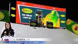 Petra Vlhova  Slalom  Courchevel  RUN 1  2023 [upl. by Adnek]