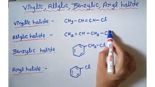 What is Vinylic  Allylic  Benzylic  Aryl halide Organic chemistry [upl. by Yaron]