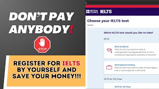 HOW TO REGISTER FOR IELTS YOURSELF  Easy Step by Step Process  For Nigerians Ugandans Ghanaians [upl. by Vaios]