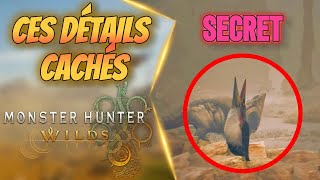 Ces DÉTAILS CACHÉS dans MONSTER HUNTER WILDS [upl. by Nonnek]