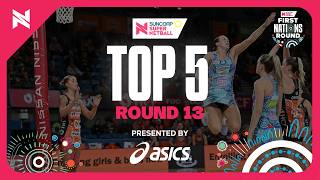 Top 5 Plays of Round 13  Suncorp Super Netball 2024 [upl. by Taite]