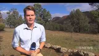 Wilpena Pound Search  9 News Adelaide [upl. by Thielen]