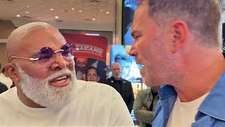 Leonard Ellerbe amp Eddie Hearn ARGUE over Gervonta beating Shakur Stevenson [upl. by Aihsinyt]