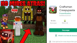 ¡INVOCO a ESTAS CREEPYPASTAS en CRAFTSMAN SIN MODS 😨 [upl. by Devy]