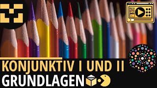 Konjunktiv I und II │Deutsch Lernvideo Learning Level Up [upl. by Jarvey]