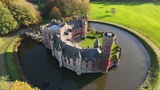 Dronebeelden van kasteel van Wijnendaele [upl. by Hcelemile]