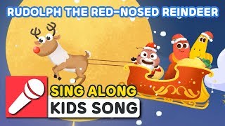 RUDOLPH THE REDNOSED REINDEER  LARVA KIDS  SING ALONG  KIDS SONG  2 MIN  LEARNING SONGS [upl. by Imaon]