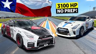 Will the Student Become the Master 1500hp Nissan GTR Drag Races 1600hp GTR NO PREP TEXAS [upl. by Pearline]