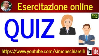 Quiz in diretta  esercitazione per la preparazione ai concorsi parte 1 di 4 1922023 [upl. by Niamart]