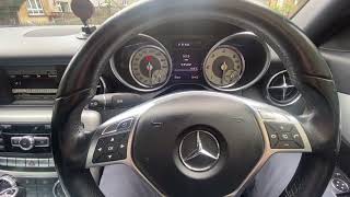 How to reset the service indicator on a Mercedes SLK R172 20112015 [upl. by Nibaj]