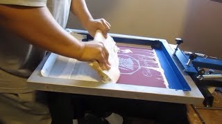 Best Beginner screen printing video and starter kit [upl. by Ahsuoj]