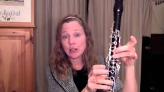 Clarinet Lesson How to play high notes on clarinet  part 2 [upl. by Robson]