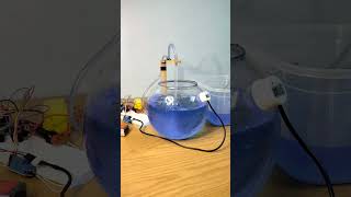 How to make water tank overflow alarm  contactless water sensor  arduino project diy experiment [upl. by Weissman]