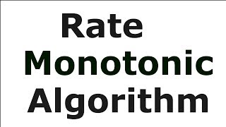 Rate Monotonic Algorithm  Example [upl. by Ahsitra295]