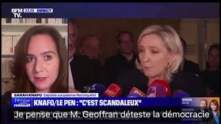 Laurent Joffrin et compagnie ne sont pas prêts avec Sarah Knafo dans les parages dorénavant [upl. by Ardnosac]