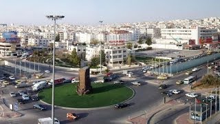 Drive through The New 7th Circle Traffic Area In Amman Jordan 2014  جولة في منطقة الدوار السابع [upl. by Eenel]