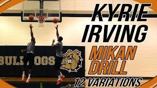 Make More Lay Ups Kyrie Irving Mikan Drill With 12 Variations [upl. by Neelloc]