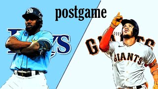 SF Giants vs Tampa Bay Rays POSTGAME SHOW Tropicana Field [upl. by Shafer556]