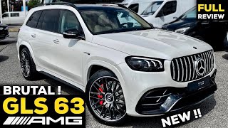 2022 MERCEDES AMG GLS 63 SUV NEW Full InDepth Review BRUTAL Sound Exterior Interior MBUX 4MATIC [upl. by Zetniuq106]