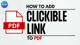 How to Add Clickable Link in PDF Online [upl. by Vijnas]