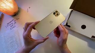 ASMR Unboxing iPhone 12 Renewed from Amazon  Soft Spoken [upl. by Peedus285]