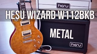 HESU Little Bastard with HESU Wizard W112  Les Paul Metal [upl. by Nichole]