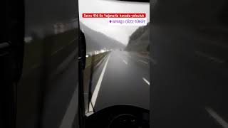 Setra S416 HD ile Yağmurlu Havada Yolculuk otobüs setra [upl. by Laro]