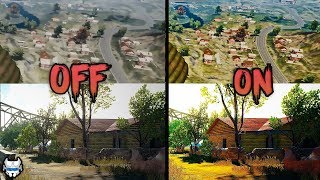 PUBG How To Increase Visibility and Vibrance NVIDIA FREESTYLE TUTORIAL [upl. by Skyler]