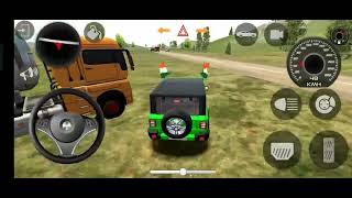 Modified green thar gameplay video indian car simulator 3d android gameplay part 05gaming game [upl. by Hamitaf590]