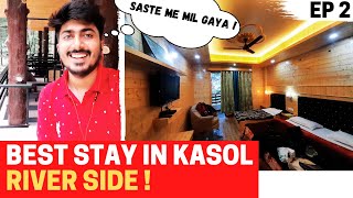 BEST HOTEL IN KASOL  Kasol Vlog 2  Happfella  Ankur Pandey [upl. by Elok]