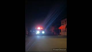 POWERCALL  TRAIN HORN MaytownEast Donegal Township Fire Department Tanker 79 Responding [upl. by Assirual]