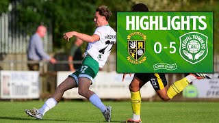 Highlights  Buckland Athletic 05 Yeovil Town [upl. by Dennett]