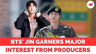 BTS Jin Garners Major Interest from Drama and Film Producers Ahead of Military Discharge btsjin [upl. by Drape]