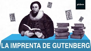 LA IMPRENTA DE GUTENBERG Renacimiento Gutenberg Imprenta [upl. by Olnton]