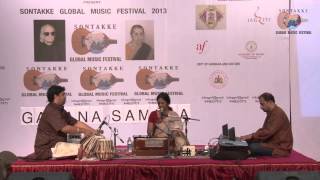 Sugama Sangeetha by M D Pallavi  Sontakke Global Music Festival  2013 [upl. by Francis]