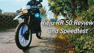 Wie gut ist ein 20 Jahre altes Moped Rieju RR50 bj 2004 entdrosselt [upl. by Fionna]