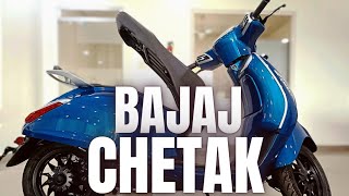 BAJAJ CHETAK ELECTRIC URBAN MODEL 2024 😃 [upl. by Ecylla875]