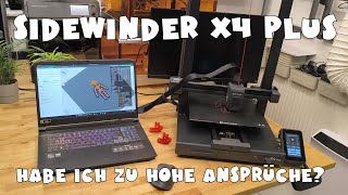 Artillery Sidewinder X4 plus 3D Drucker  Upgrade von X3 plus [upl. by Emmalynn]