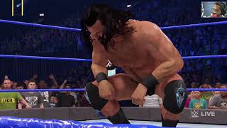 WWE FACECam UAC Tournament Match WWE 2K22 Drew Mcintyre Vs Divari  Hindi Urdu commentary [upl. by Singleton]