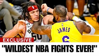 Craziest NBA Fights Of ALL TIME [upl. by Neehs862]