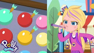 Polly Pocket Full Episodes  Amusement Park Fun 🎟️  30 Minutes  Kids Movies [upl. by Cosma634]