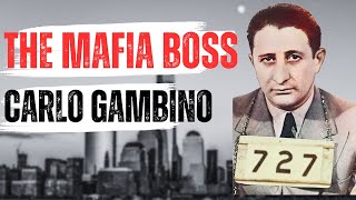 CARLO GAMBINO The Godfather of American Underworld  Mafia Boss [upl. by Fassold]