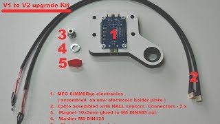 MFG Crosswind V1 upgrade to V2  electronics replacement instructions [upl. by Nilram]