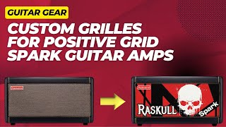 Custom Grilles For Positive Grid Spark Guitar Amps [upl. by Schear]