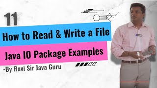 11  More examples on Java IO How to read a file in Java amp write a file in Java [upl. by Edya]