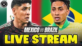 Mexico 2 Brazil 3 LIVE WATCH ALONG [upl. by Biamonte875]