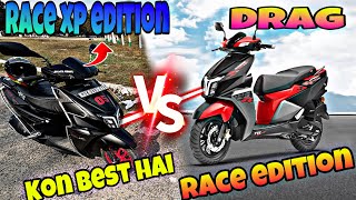 ￼NEW TVS NTORQ 2024 TOP MODEL XP BLACK EDITION VS RACE EDITION [upl. by Annaitat548]