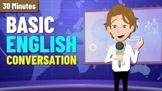 Improve English with Basic English Conversations  Practice English Speaking and Listening Skills [upl. by Durwin]