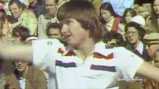 Jimmy Connors Defeats Manuel Orontes at Pepsi Grand Slam January 22 1977 [upl. by Norvin729]