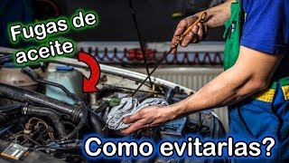 5 FUGAS de ACEITE que pueden DESTRUIR tu AUTO [upl. by Aivat41]